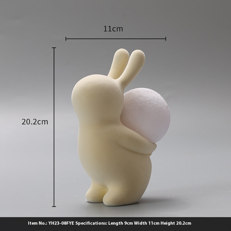 Children's Birthday Gifts Rabbit Decoration Small Night Lamp