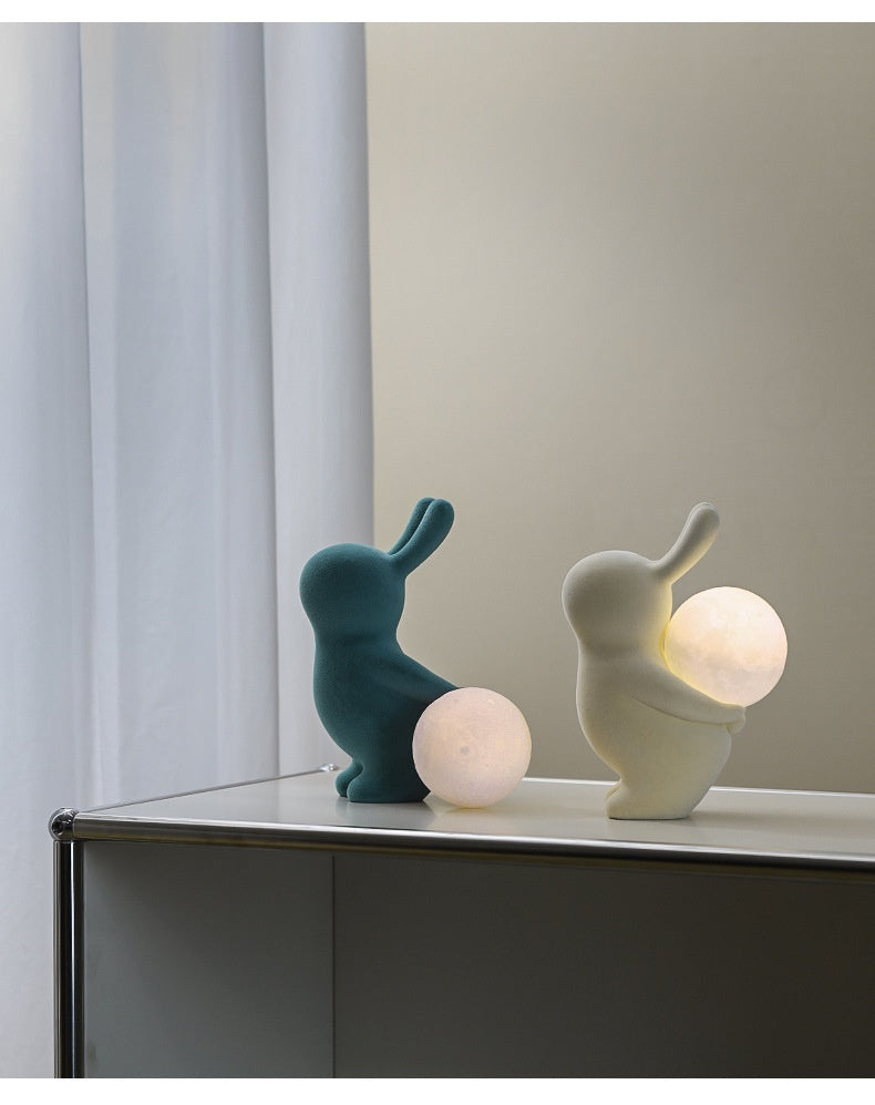 Children's Birthday Gifts Rabbit Decoration Small Night Lamp