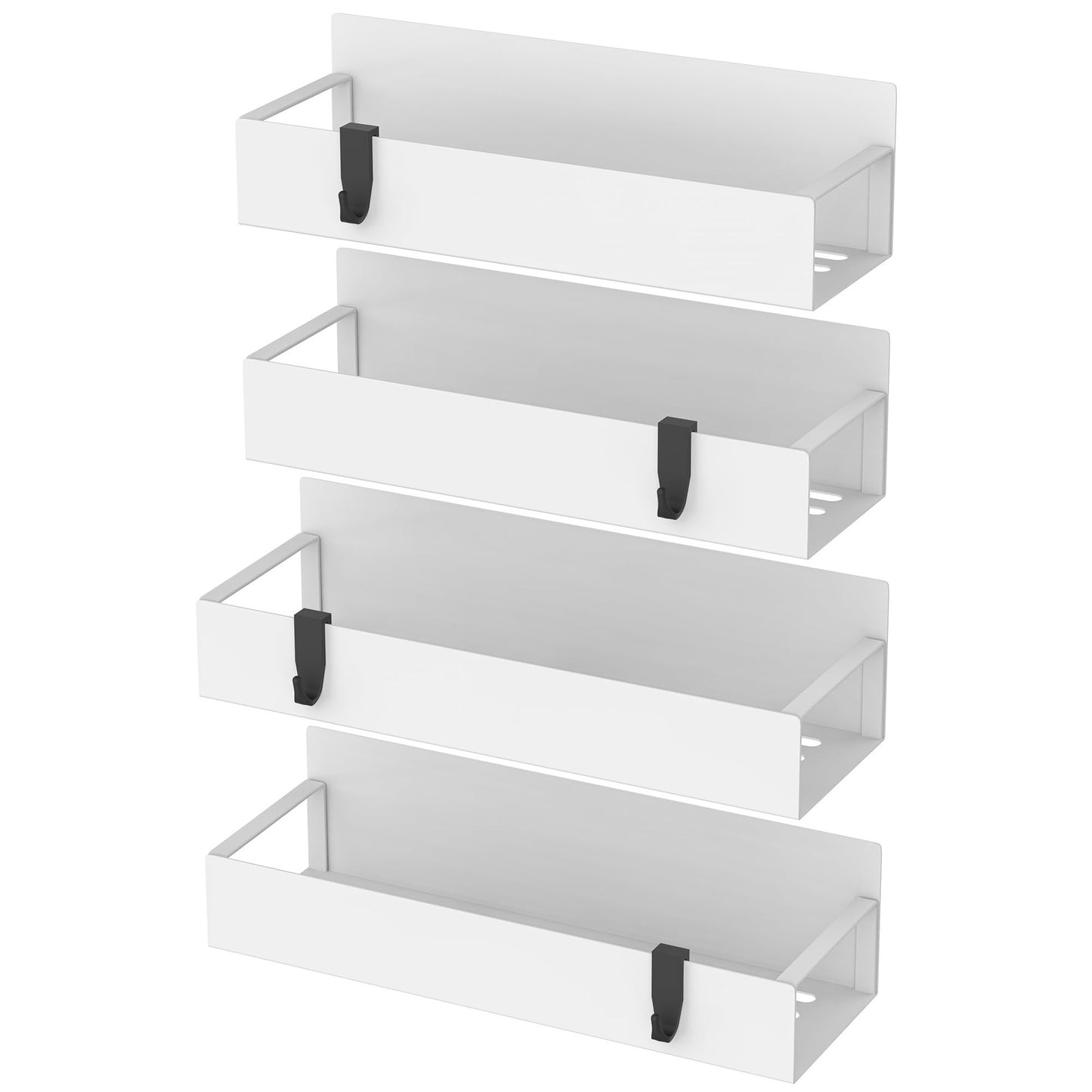Magnetic Refrigerator Shelf No Punching Spice Rack Refrigerator Side Hanger