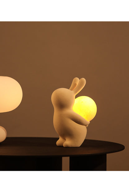 Children's Birthday Gifts Rabbit Decoration Small Night Lamp