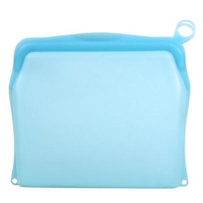 Kitchen Fruit And Vegetable Silicone Fresh-keeping Bag Thickened Food Daily Necessities Portable Self-sealing Storage Bag